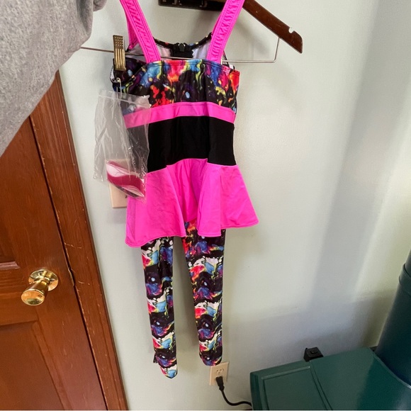 NWT Revolution 2 piece Halloween Dance Costume Size M - Picture 7 of 13